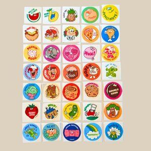 Vintage Trend Enterprises Retro Stickers – Set of 35 – Scratch-n-Sniff Classics